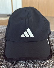 adidas Mens Black Solid Pattern Baseball Cap ...