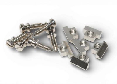 Gibson Wired ABR-1 Intonation Screw & Saddle Set Nickel Finish fits Gibson 