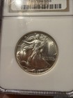 Old NGC Slab ANA Sticker 1943 50c Silver Walking Liberty Half Dollar NGC Ms66 — photo 3