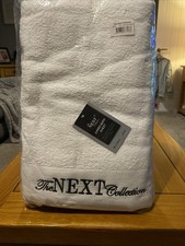 Bran New The Next Collection Jumbo Bath Towels X2 Sealed with Tags