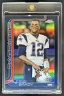 2025 Topps Chrome Tom Brady Image Variation Black Refractor SP #/10 Patriots