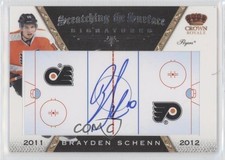 2011 Crown Royale Scratching the Surface Signatures Brayden Schenn #17 Auto 03hd