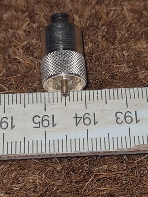 HF Stecker Serie M für z.B. Teleport 7  / FuG7 /FuG10, für RG58 Rarität!