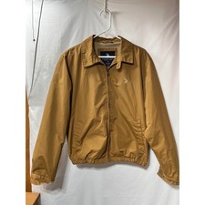 US Polo Assn Mens Harrington Jacket Tan Khaki...