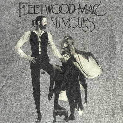 FLEETWOOD MAC Rumors Licensed Classic Rock T-Shirt, 2019. LARGE Preowned NV
