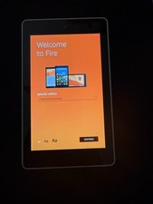 Amazon Fire HD Model Pw96vm 7th Generation 16GB White Good Condition