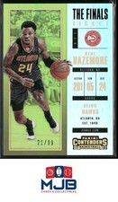 2017-18 Panini Contenders Kent Bazemore The Finals Ticket #/99 #79