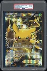2016 POKEMON XY RED & BLUE COLLECTION-JUMBO PROMO FULL ART/PIKACHU EX PSA 6