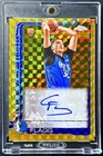 2025-26 Topps Chrome COOPER FLAGG #19/50 Gold Geometric Refractor Rookie Auto
