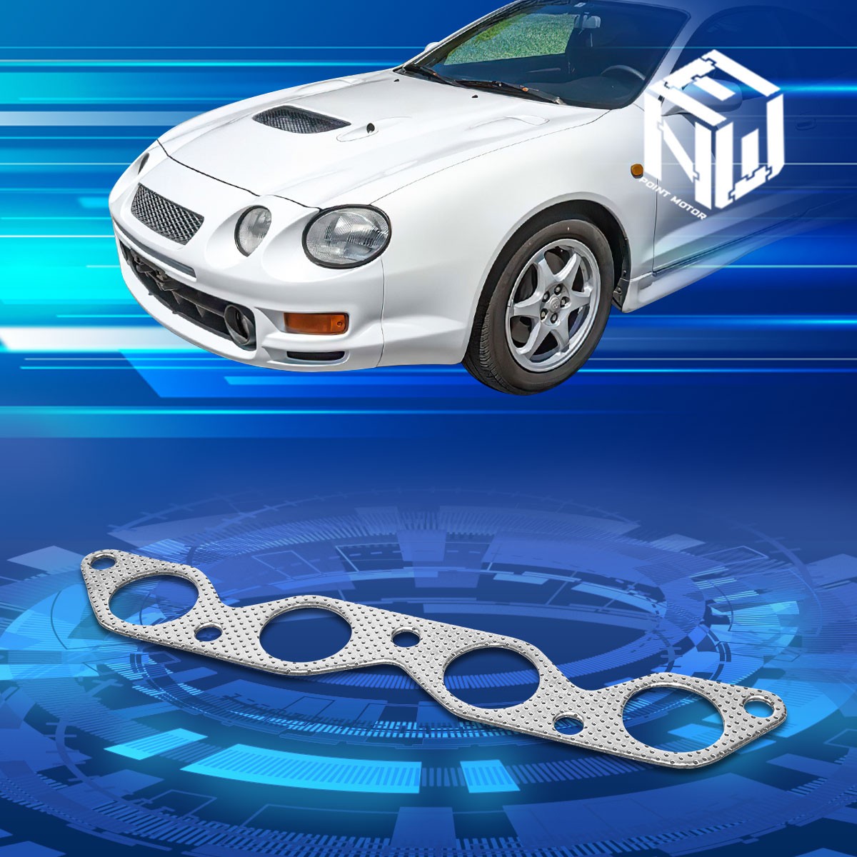 For 88-97 Prizm/Celica/Corolla 1.6 4AFE 1.8 7AFE Exhaust Manifold