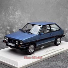 NOREV 1/18 Ford Fiesta XR2 1981 Alloy Diecast Model Car birthday adult Gift Blue