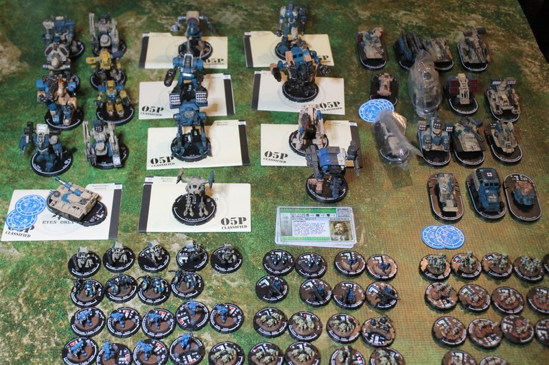 WizKids Mechwarrior Bannson's Raiders Lot (32) Jacob Bannson Cygnus Stefani Ehli