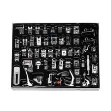 52 PCS Sewing Machine Presser Foot Feet Tool Kit Set For Brother Singer Domestic