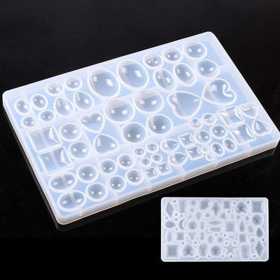 Schmuck Gießform Silikon, 2 Stück UV Resin Mold, Harz Form, Diy Epoxidharz Forme