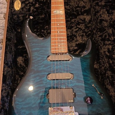 ギター MUSIC MAN LUKE II BFR Bahama Blue Burst MUSIC MAN LUKE II BFR Bahama Blue Burst / Electric Guitar w/ HC