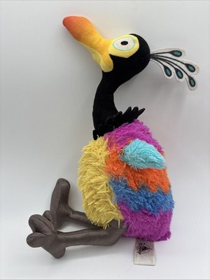 DISNEY Pixar Kevin From Up Plush Bird 15'' Stuffed Toy Snipe Collectible Animal