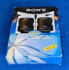 Sony WCS-999 Funkmikrofonset für Tonübertragung bei Videos - hohe Reichweite