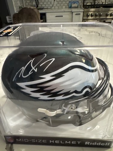 Michael Vick signed MIDI Speed Flex Helmet. Beckett Authentic