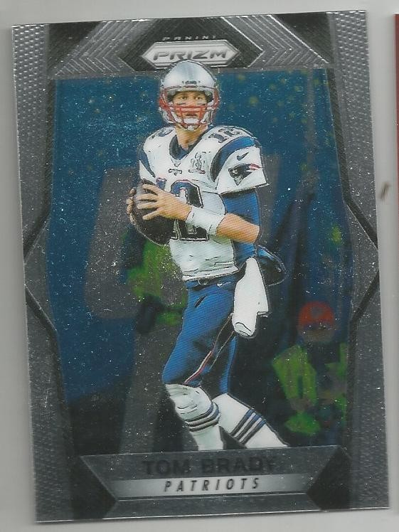 2017 Panini Prizm Tom Brady Card #33 New England Patriots