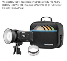 Westcott FJ400 II Touchscreen Strobe with FJ Pro AC/DC Battery 400Ws 