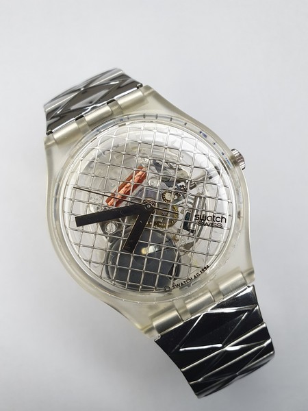 Swatch Silver Net GK186 - funktioniert - 34mm
