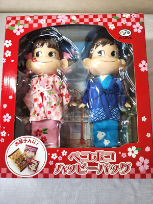 FUJIYA PEKO CHAN POKO CHAN Figure kimono costume Rare happy bag