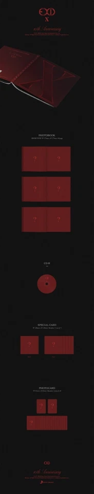 EXID [X] 10TH ANNIVERSARY Single Album CD+Photo Book+2 Card K-POP SEALED — 第 3/4 张图片