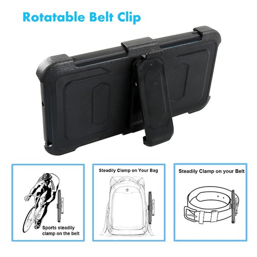 For Samsung A51 Case Hybrid Outdoor Cover Swivel Belt Clip Screen Protector - Picture 21 of 30
