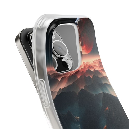 Eclipse Over Mountain Resistant Phone Back Case For iPhone & Samsung S Series - Picture 10 of 77