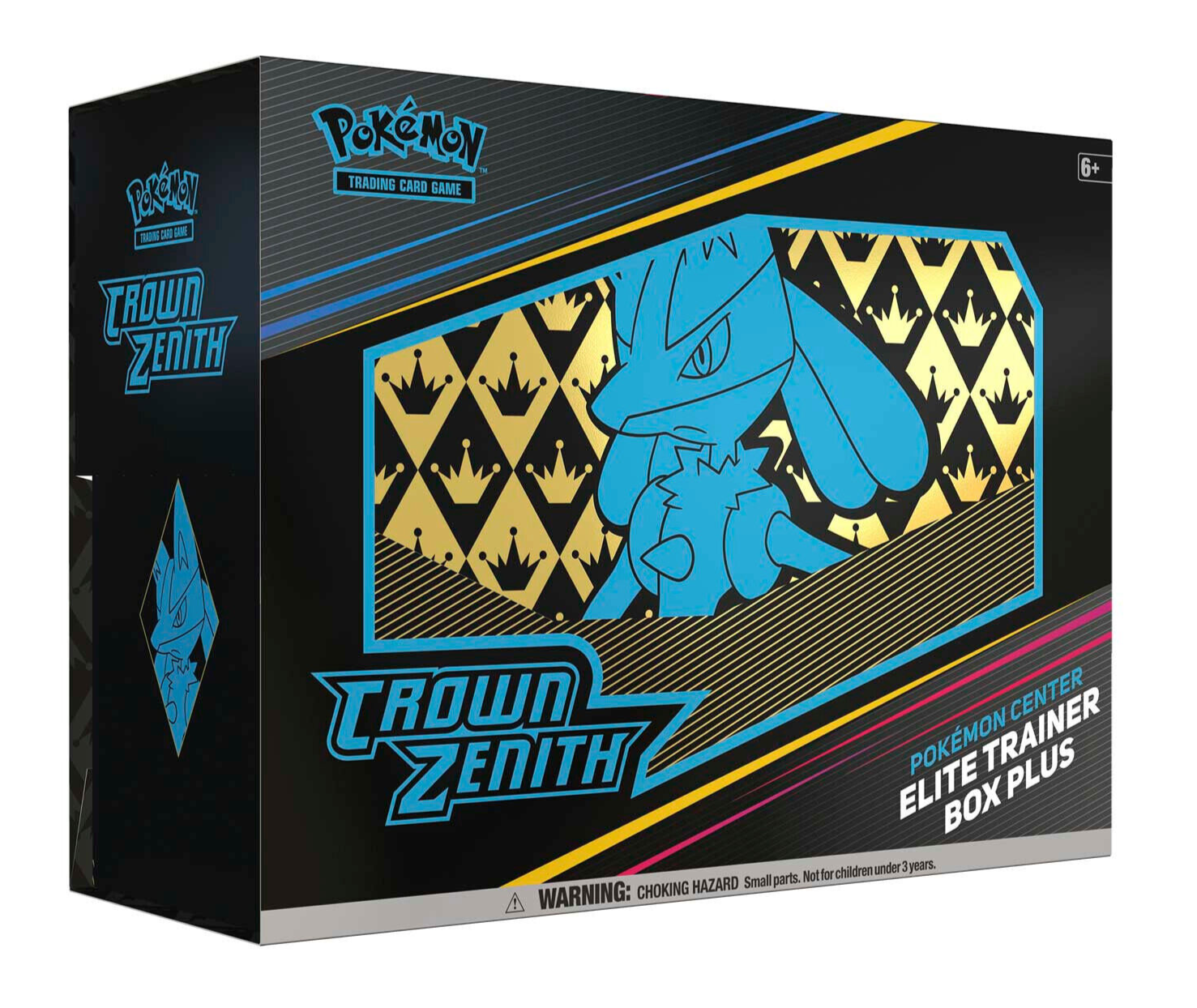 POKEMON TCG CROWN ZENITH POKEMON CENTER ELITE TRAINER BOX PLUS *FACTORY SEALED*