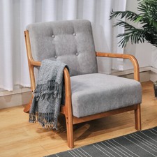 Nordic Small 1/2 Seater Sofa Love Seat Couch Corner Settee Tub Chair Armchair