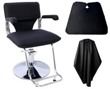 Hair Salon Chair Styling Hydraulic Pump Barber Chair Beauty with Barber Cape