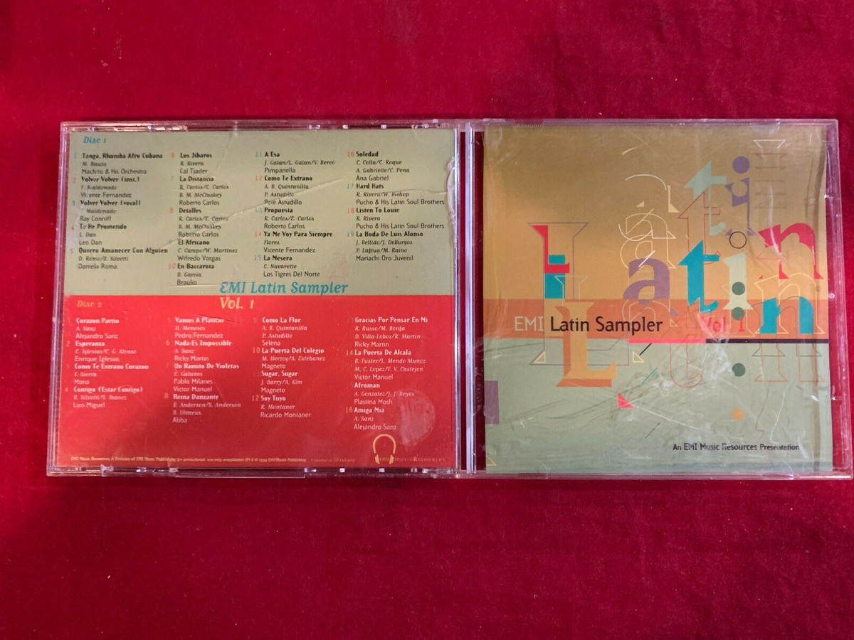 EMI LATIN SAMPLER VOL. 1 1992 US 35 TRK EMI MUSIC PUBLISHING