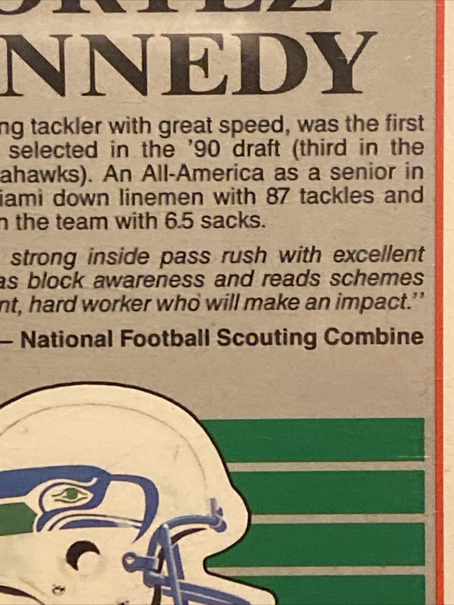 1990 Cortez Kennedy Seattle Seahawks The “CLASS” Of 1990 1990 Cortez Kennedy Seattle Seahawks The “CLASS” Of 1990