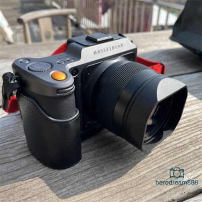 New Metal Lens Hood For Hasselblad XCD 45P Aluminium Alloy W/Cap
