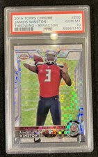 🔥🔥2015 Topps Chrome Xfractor Jameis Winston Rookie #200 PSA GEM MT 10🔥🔥