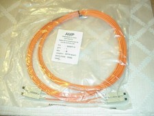 5M SC-SC AMP Fiber Optic Cable 62.5/125 Duplex SC to SC
