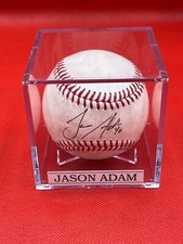 Jason Adam Autographed Baseball San Diego Padres Game used ball MLB ball