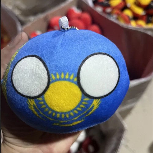 70 Styles 10Cm Country Ball Plush Toys Polandball Pendant Country Balls Republic - Picture 67 of 76