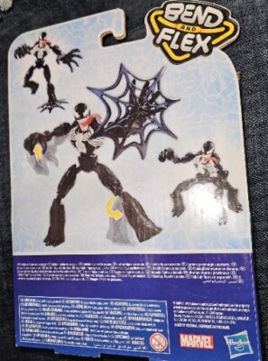 Hasbro Spider-Man Figura Venom Bend And Flex 15 Cm – Flessibile Con Accessorio Ragnatela - 6