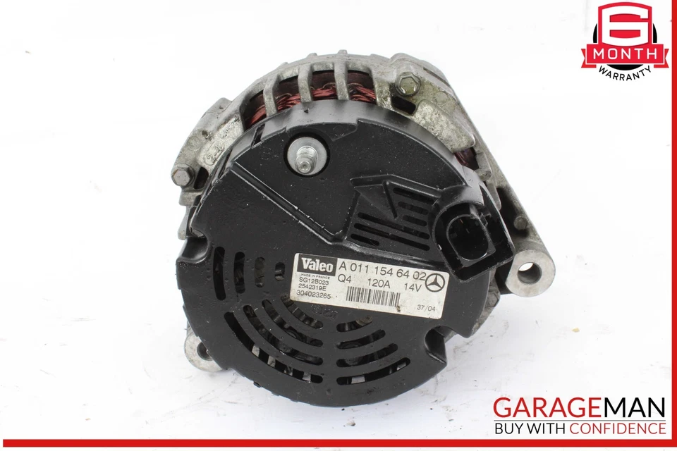 Alternador gerador 98-05 Mercedes W209 CLK320 SLK320 0111546402 FABRICANTE DE EQUIPAMENTO ORIGINAL - Imagem 4 de 4