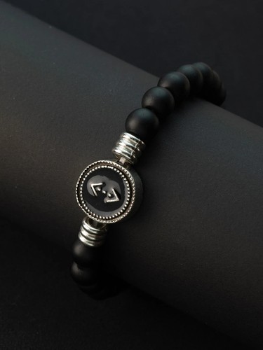 BRACCIALE ELASTICI CON CIONDOLO CUORE VERDE ED ORO - Gioielli - Bra