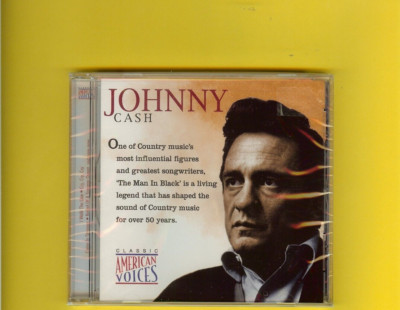 JOHNNY CASH - CLASSIC AMERICAN VOICES - CD - NEW - SEALED - FREE SHIPPING