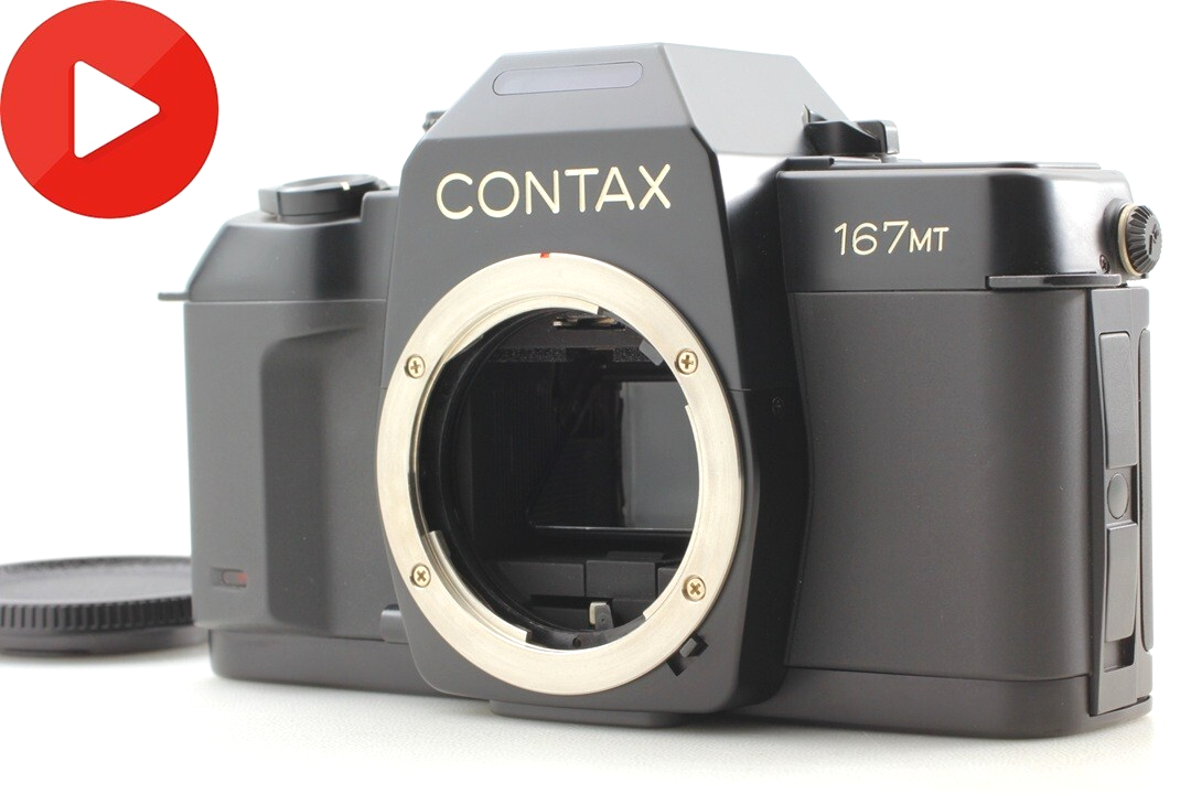 ALL Works [MINT+++ w/ Cap] Contax 167MT 35mm SLR Film Camera