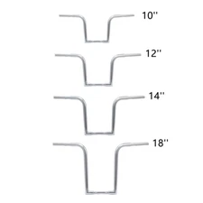 10"/12"/14"/18'' Rise 1-1/4" Ape Hanger Bar Handlebar Fit For Harley Sportster