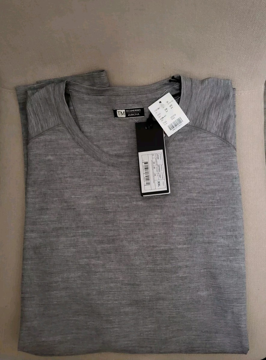 Tシャツ・カットソー ERMENEGILDO ZEGNA Men Hoodies N6MGI1940 032 Grey Tシャツ・カットソー ERMENEGILDO ZEGNA Men Hoodies N6MGI1940