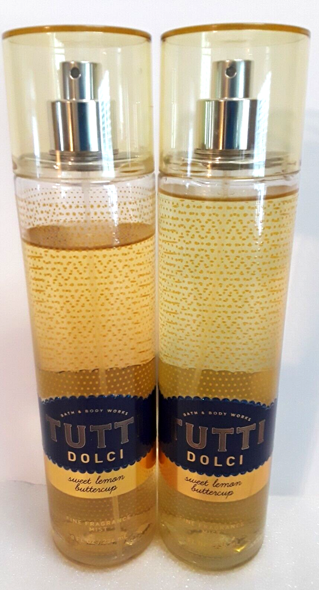 Dolci Sweet Lemon Buttercup Tutti Dolci Fragrance Bath Body Works