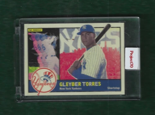 GLEYBER TORRES - 2021 TOPPS PROJECT 70 CARD # 65 - PR 2606 - NEW YORK NICO - MLB