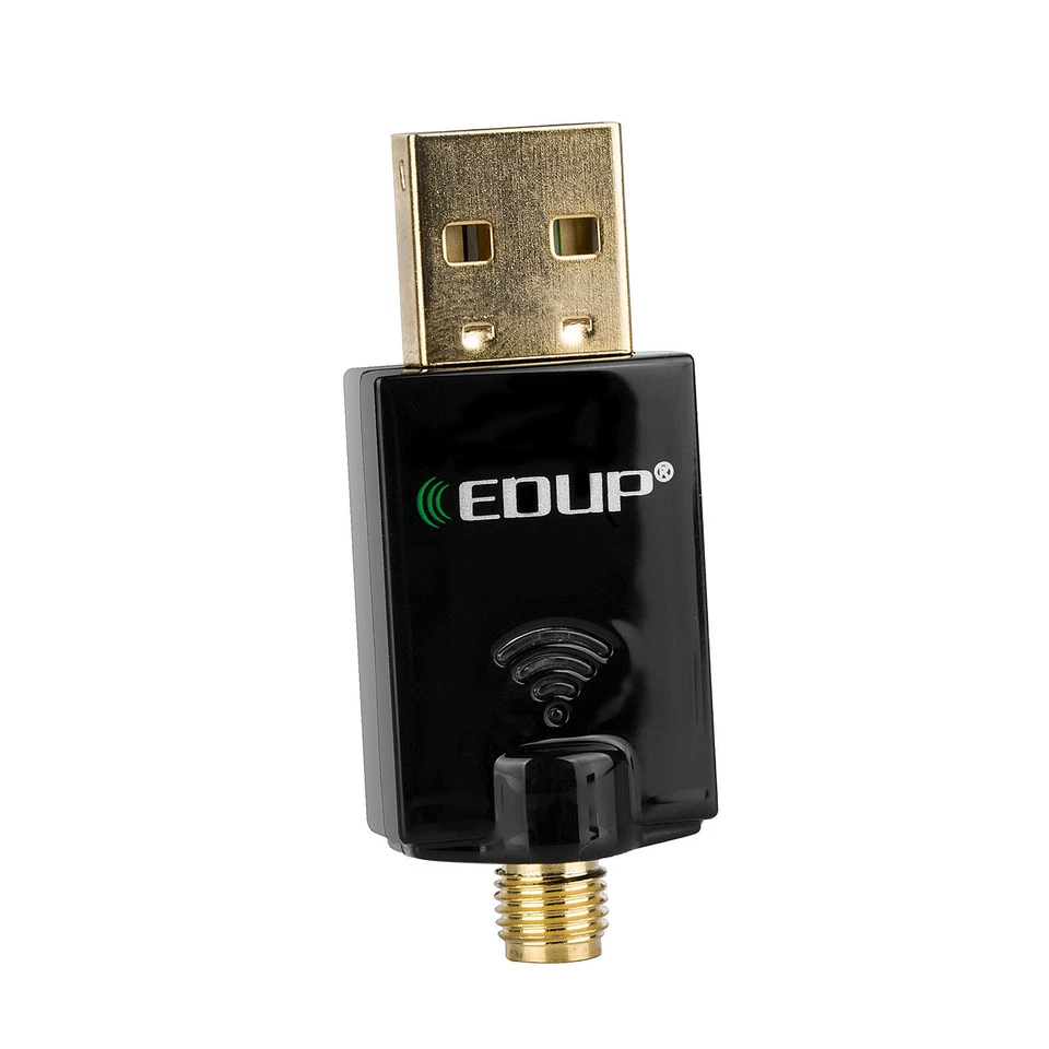 USB WiFi Adapter Dual Band Wireless LAN Dongle External Antenna 802.11ac 600Mbps - Image 4 of 4