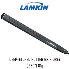 Lamkin Deep Etched Putter Grip - Grey - Official Distributor 
